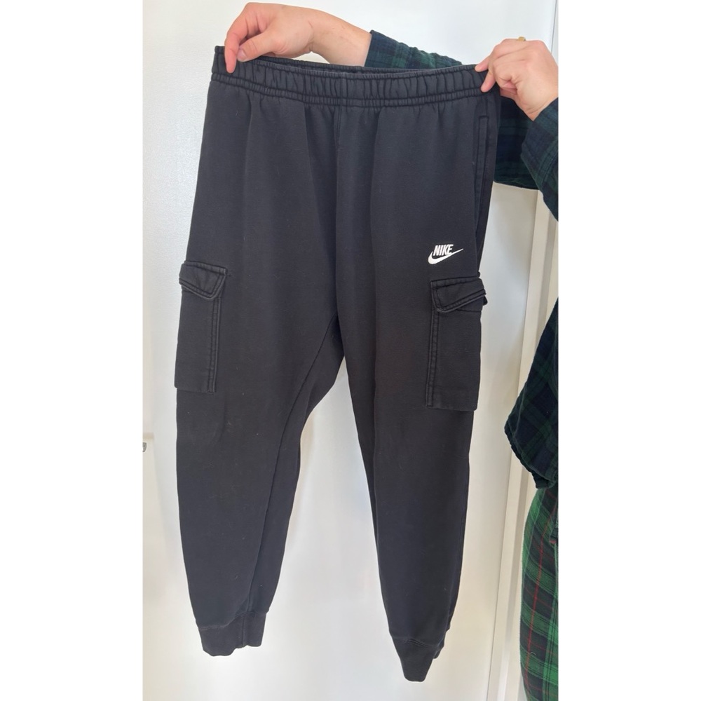 Nike Black Cargo Joggers